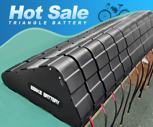 Triangle E-bike Battery - One-stop, On-time