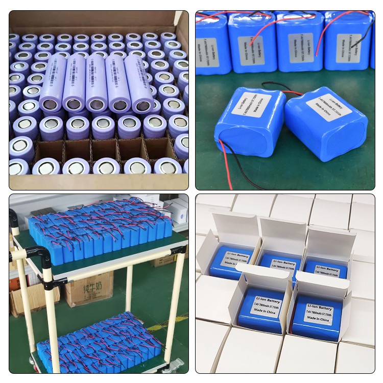 Customized Wholesale 3.7v 7.4v 12v 14.8v 2000mah 6000mah 12000mah 18650 26650 21700 Lithium Battery Pack