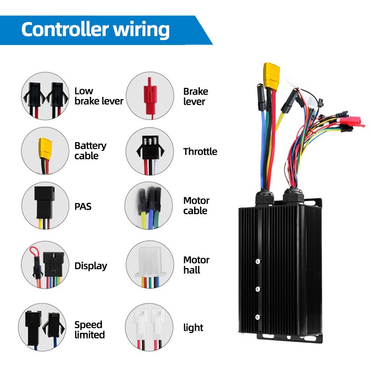 Electric Bike Bicycle 36V 48V 52V 72V 1000W 2000W 3000W 5000W Ebike Conversion Kit